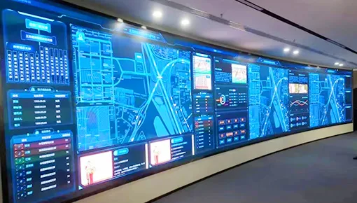 LED case study of the monitoring centre