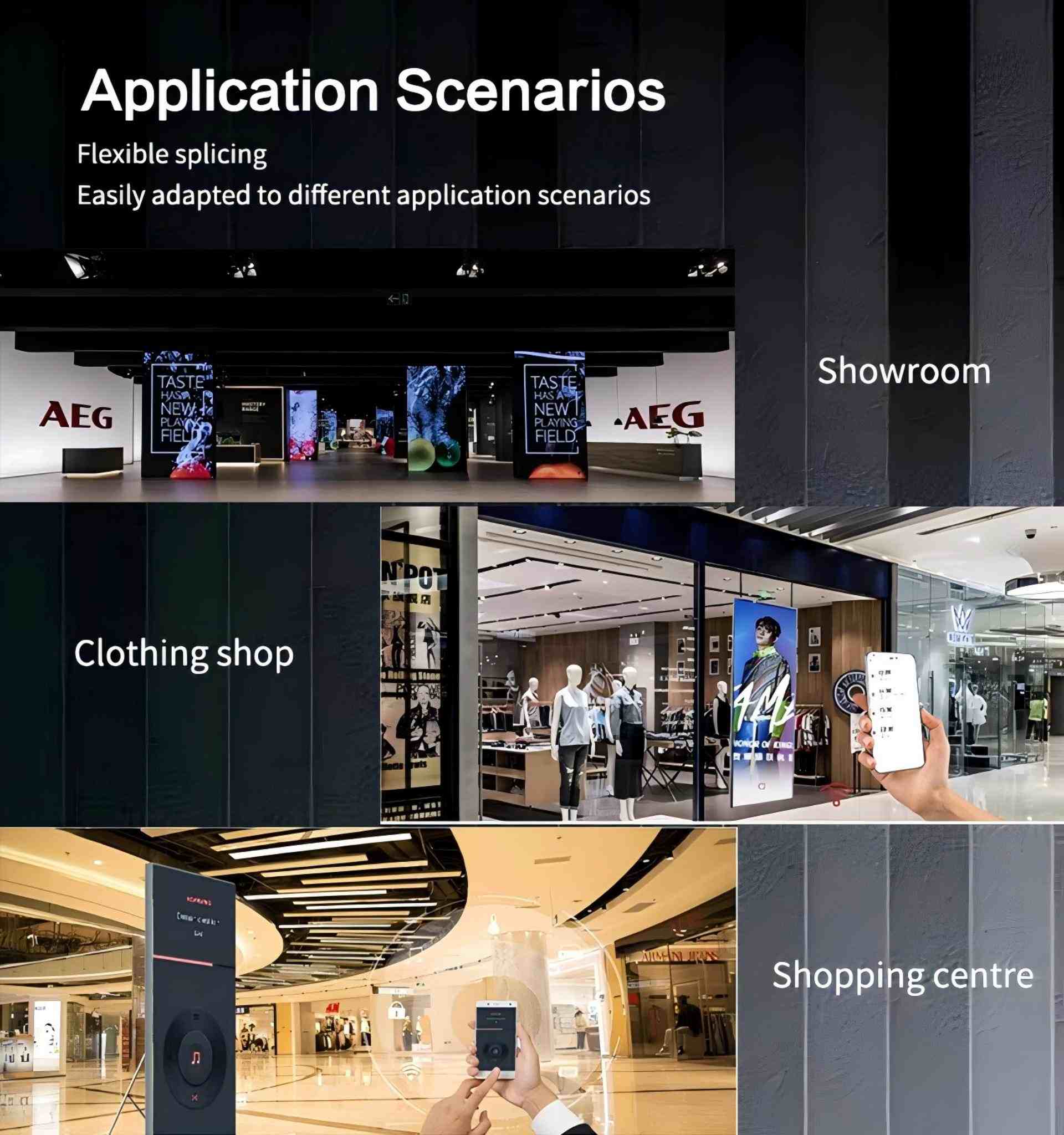 LED poster screen solutions