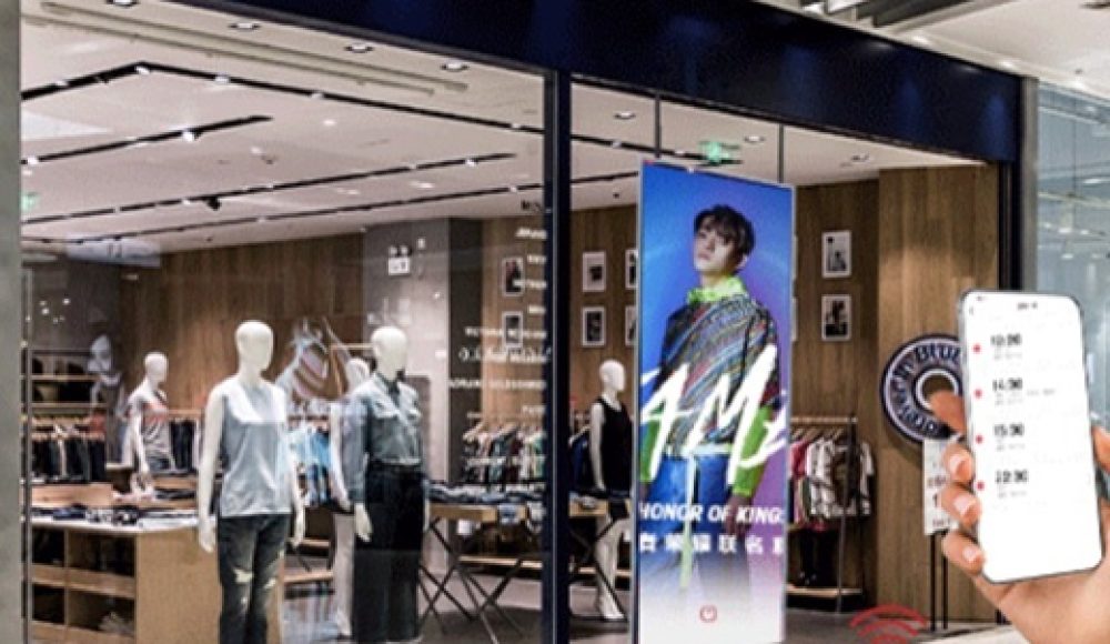 Portable Banner LED Posters for Marketing in Shopping Malls