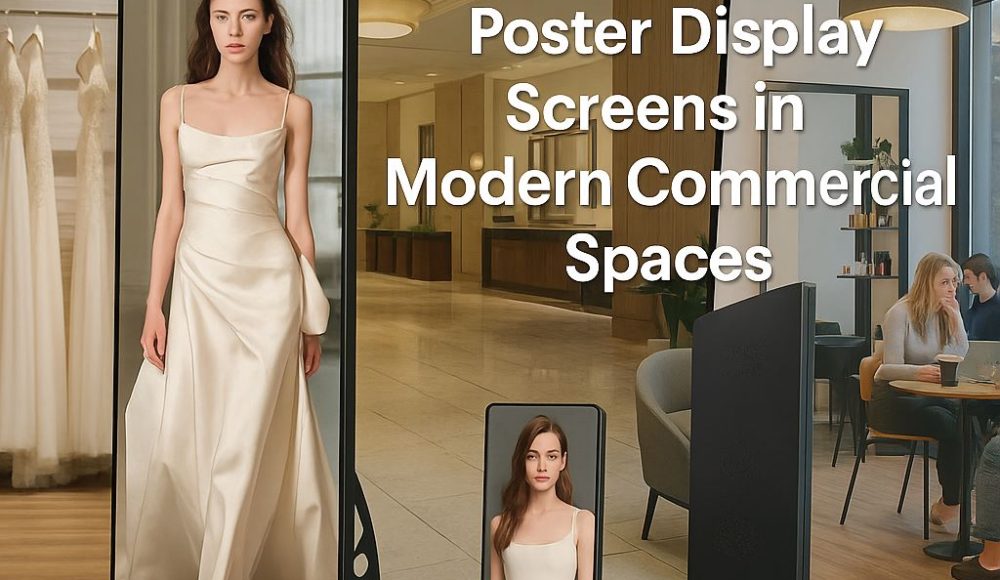 Top Applications of Floor-Standing Poster Display Screens